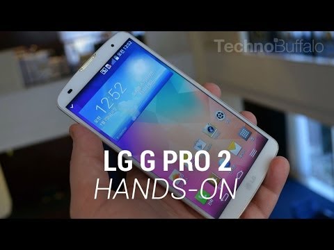 LG G Pro 2 Hands-On