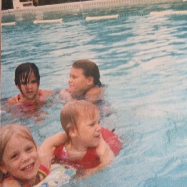 Repost from @aaaashleighhhh #tbt to the good ole days at the PAC pool #bestfriend #90s #pensacola @rosiehebert
