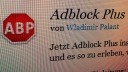 Werbung, Adblock Plus, Adblock, Werbeblocker, Wladimir Palant, ABP