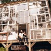 Couple Leave Their Jobs to Build a Recycled Windows Love Nest
