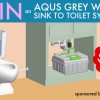 GIVEAWAY: Enter to Win a Sloan AQUS Grey Water Toilet System That Recycles Your Sink Water (Worth $189)!