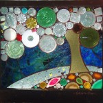 Glass Bottles Turned Into Stained Glass Art