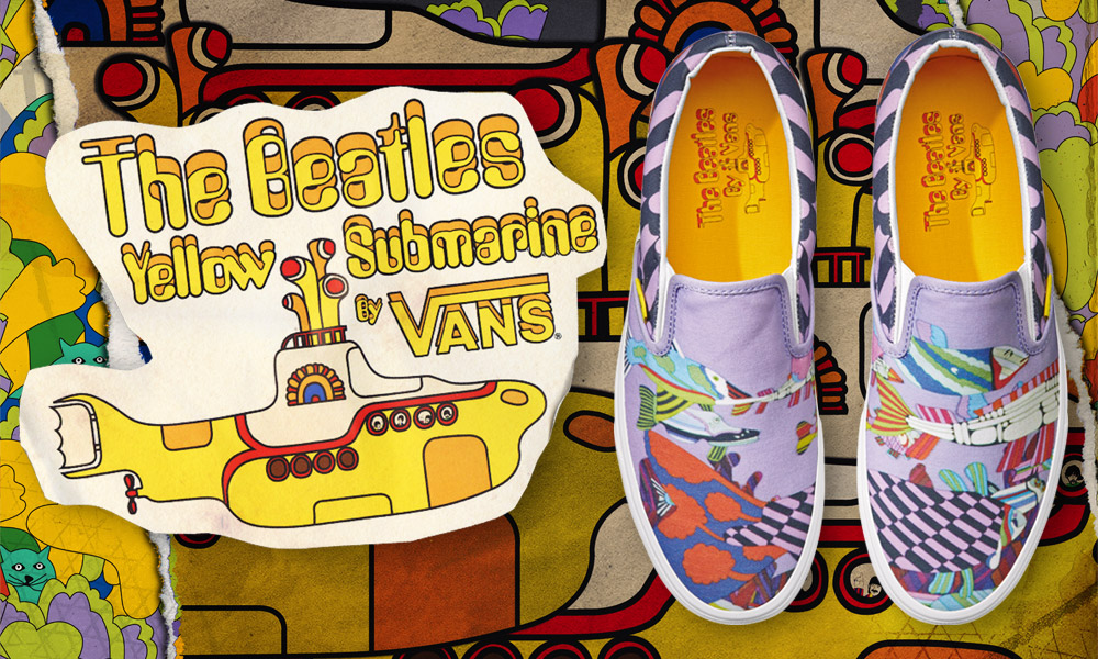 Beatles Sacrilege? Fab Four backs Vans “Yellow Submarine” shoes